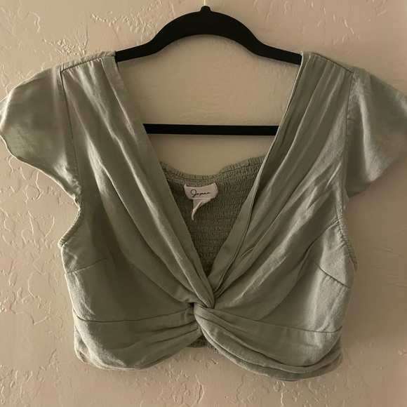 Tops - Sage green, crop